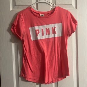 Victoria’s Secret pink T-shirt